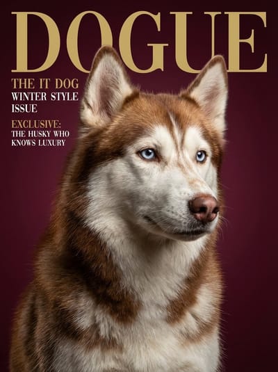DOGUE Magazine poster