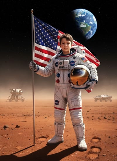 Astronaut poster